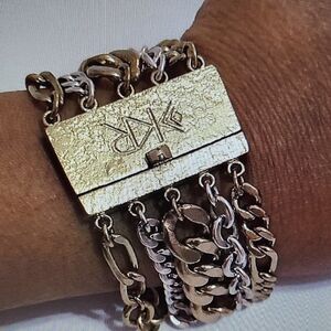 SILPADA Kelsey & Ryane Tough Luxe Chunky Multi Chain Bracelet